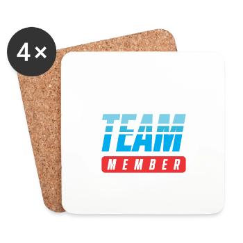 Skater Team - Coasters (set of 4) - white - Front
