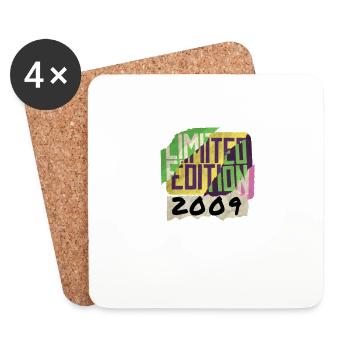 Limited Edition 2009 Graffiti - Untersetzer (4er-Set) - Weiß - Vorne