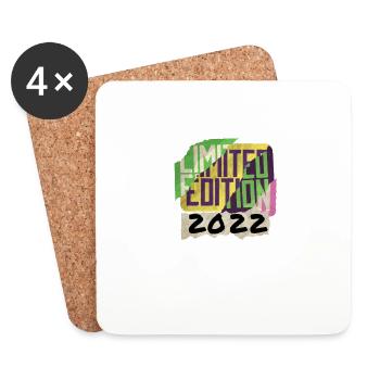 Graffiti édition limitée 2021 - Dessous de verre (lot de 4) - blanc - Devant