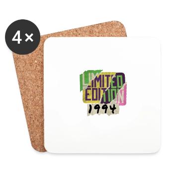 Édition limitée 1994 Graffiti - Dessous de verre (lot de 4) - blanc - Devant