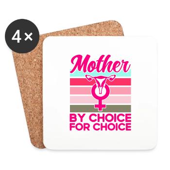 Gender equality Gender equality - Coasters (set of 4) - white - Front