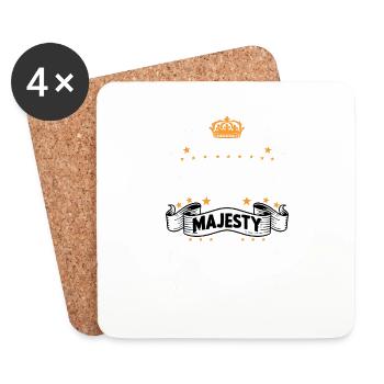 Nutritionist T funny saying dietician - Coasters (set of 4) - white - Front
