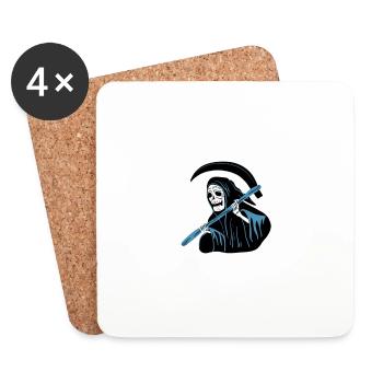 Not The Hero You Wanted, The Monster You Needed 2 - Coasters (set of 4) - white - Front