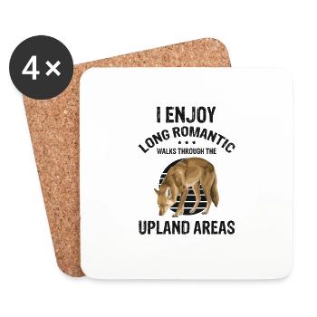Coyote Design for Coyote Shreactors - Coasters (set of 4) - white - Front