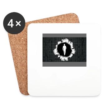 Struggle and Strength - Coasters (set of 4) - white - Front