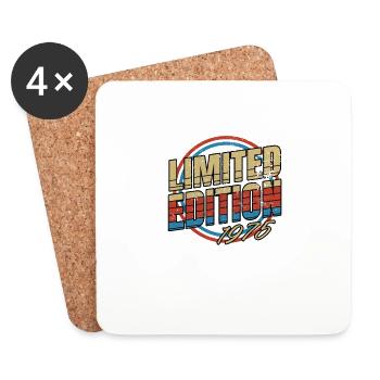 Limited Edition 1975 Vintage - Untersetzer (4er-Set) - Weiß - Vorne