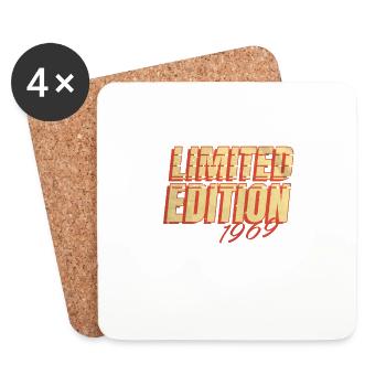 Edition Limitée 1969 Millésime - Dessous de verre (lot de 4) - blanc - Devant