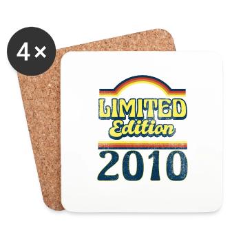 Limited Edition 2010 Vintage - Coasters (set of 4) - white - Front