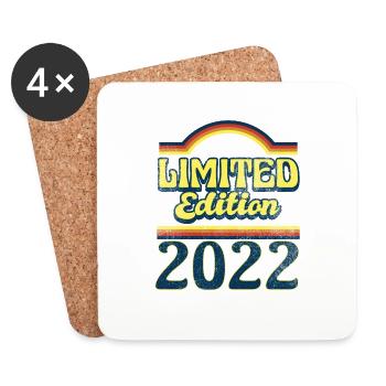 Édition Limitée Millésime 2022 - Dessous de verre (lot de 4) - blanc - Devant