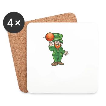 Basketball - Untersetzer (4er-Set) - Weiß - Vorne