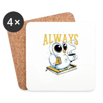 Always Lilly only for real fans - Coasters (set of 4) - white - Front