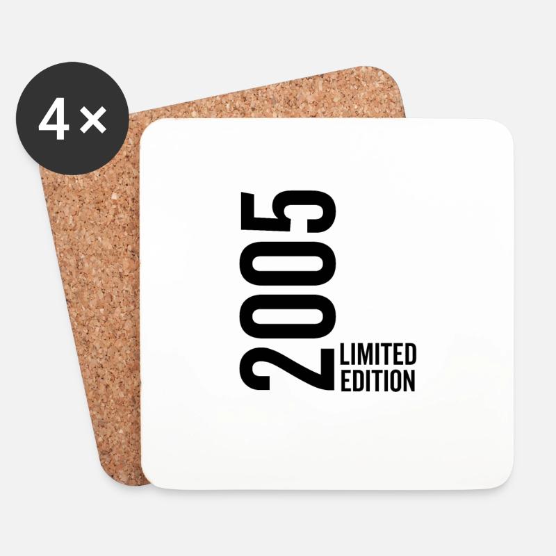 2005 Limited Edition - Untersetzer (4er-Set) - Weiß