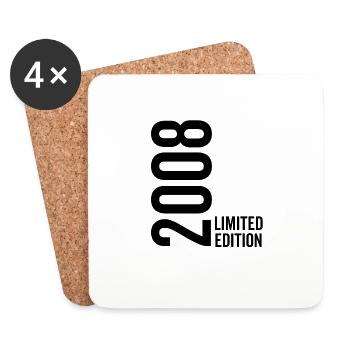 2008 Limited Edition - Untersetzer (4er-Set) - Weiß - Vorne