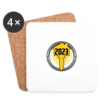 It Just Got Real - Coasters (set of 4) - white - Front