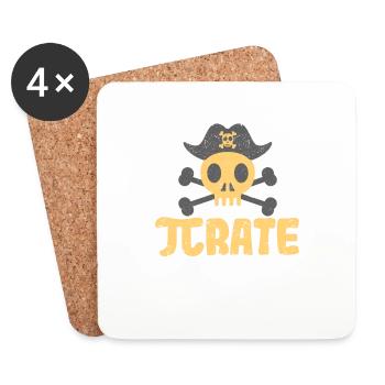You are a mathematician, student or nerd and love - Coasters (set of 4) - white - Front