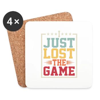 I Just Lost The Game 5 - Untersetzer (4er-Set) - Weiß - Vorne