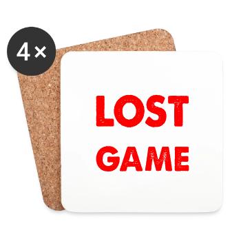 I Just Lost The Game 6 - Untersetzer (4er-Set) - Weiß - Vorne