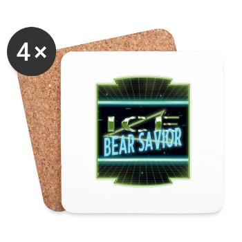 Capitalist Sayings Statement Backer - Coasters (set of 4) - white - Front