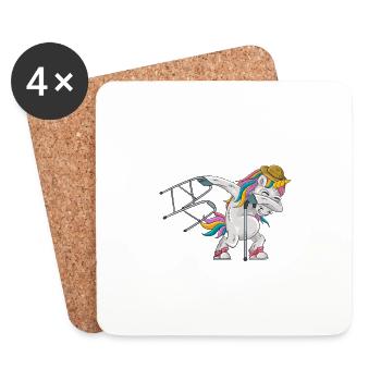 Pension 2023 Retirement Farewell Pensioner 2023 - Coasters (set of 4) - white - Front