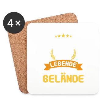 Pensioner 2023 Pensioner 2023 Pension 2023 - Coasters (set of 4) - white - Front