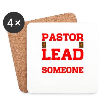 Pastor, Not A Miracle Worker 5 - Coasters (set of 4) - white - Front
