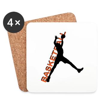 Sport. - Dessous de verre (lot de 4) - blanc - Devant