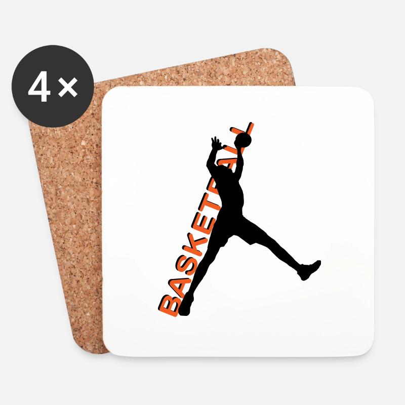 Sport. - Untersetzer (4er-Set) - Weiß