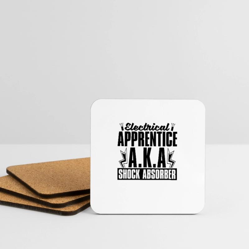 Electrical Apprentice A.K.A Electronics Engineer Coasters (set of 4)