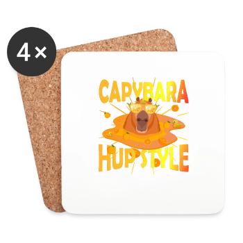 Capy HUPstyle duck - Untersetzer (4er-Set) - Weiß - Vorne