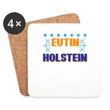 Eutin Schleswig-holstein - Untersetzer (4er-Set) - Weiß - Vorne