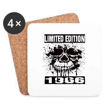 Limited Edition 1966 - Untersetzer (4er-Set) - Weiß - Vorne