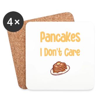 Pancakes Food Lover Meilleur Pancake Maker - Dessous de verre (lot de 4) - blanc - Devant