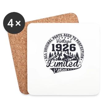 Vintage 1926 Limited Edition - Coasters (set of 4) - white - Front