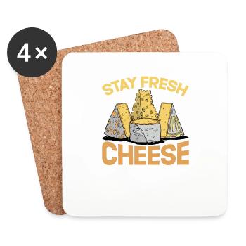 Stay Fresh Cheese Bags 36 - Untersetzer (4er-Set) - Weiß - Vorne