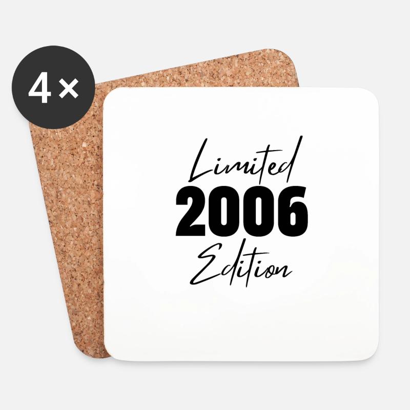 2006 Limited Edition - Untersetzer (4er-Set) - Weiß