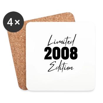 2008 Limited Edition - Untersetzer (4er-Set) - Weiß - Vorne