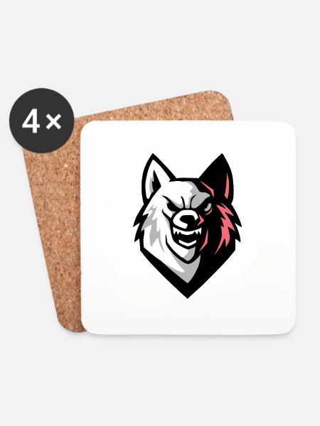 Lobod - Coasters (set of 4) - white
