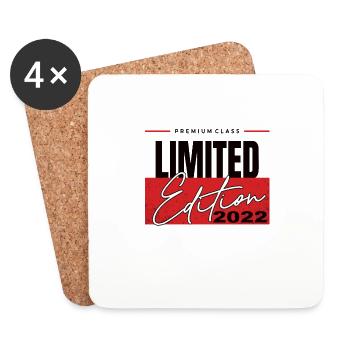 Édition limitée 2022 - Dessous de verre (lot de 4) - blanc - Devant