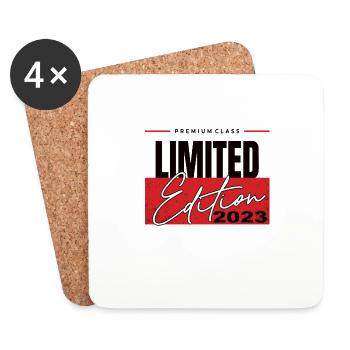 Limited Edition 2023 - Untersetzer (4er-Set) - Weiß - Vorne