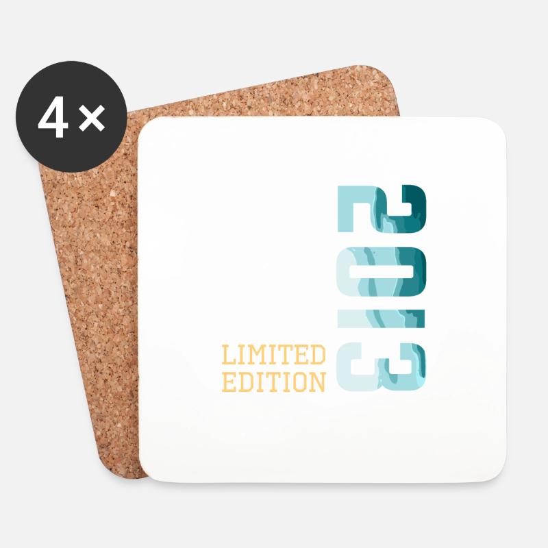 2013 Limited Edition - Untersetzer (4er-Set) - Weiß
