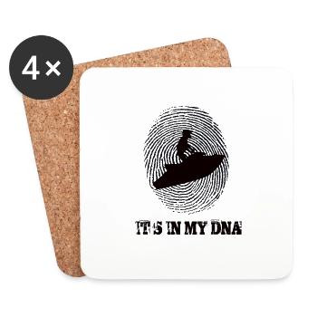 Jetski Its In My Dna - Coasters (set of 4) - white - Front