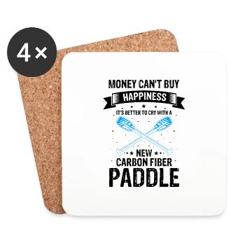 Dragon boating theme for dragon boat paddling - Coasters (set of 4) - white - Front