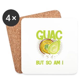 Cinco De Mayo Parti mexicain Cinco De Mayo - Dessous de verre (lot de 4) - blanc - Devant