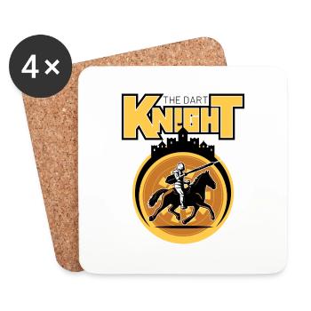the Dart Knight Rider - Coasters (set of 4) - white - Front