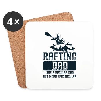 River Rafting - Coasters (set of 4) - white - Front