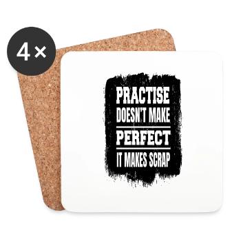 Sexy Carpenter Tshirts Carpenter Funny Tshirts - Coasters (set of 4) - white - Front