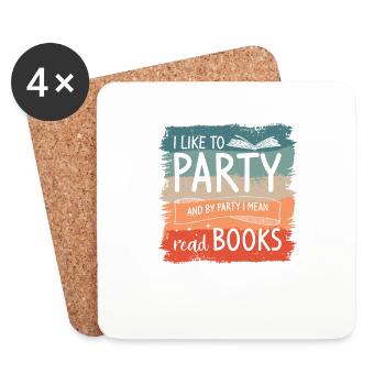 I'm The Crazy Rehab Nurse They Warned You About RN - Coasters (set of 4) - white - Front