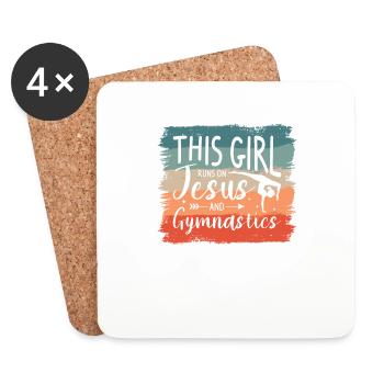I'm The Crazy Rehab Nurse They Warned You About RN - Coasters (set of 4) - white - Front
