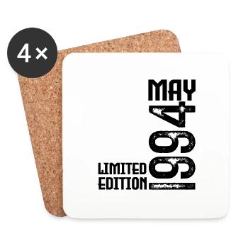 Gift May 1994. anniversary may 1994. May 1994. - Coasters (set of 4) - white - Front