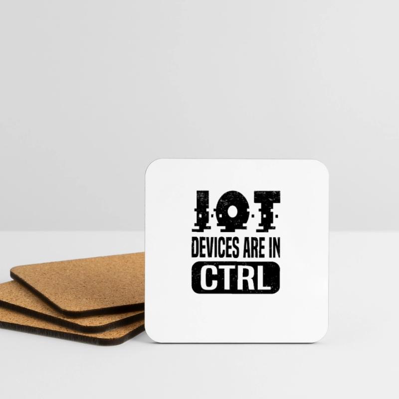 Internet Des Objets IOT Programmeur Admin IT Dessous de verre (lot de 4)